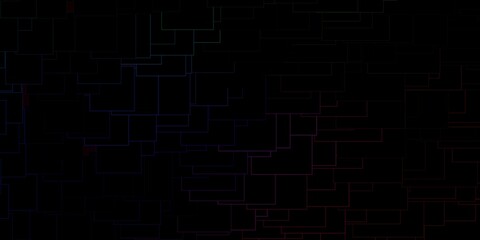 Dark Pink, Green vector pattern in square style.