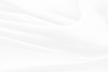 White and grey Smooth elegant background with cloth soft waves. Cloth texture can use as background design.