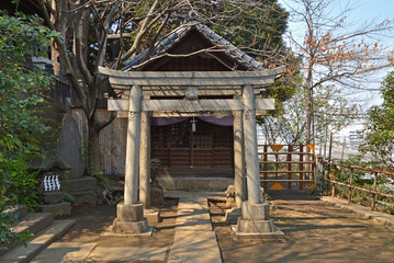 諏方神社・境内社末廣・銭降稲荷神社