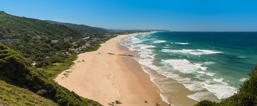 Panorama of Wilderness Beach, South Africa