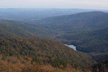 Obraz premium Mountains in the distance