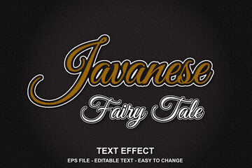 Editable text effect tittle headline style