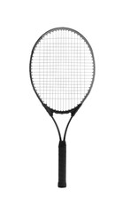 Tennis racket isolated on white. Sports equipment