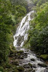 Fototapeta na wymiar Chorro el Macho, waterfall in Valle de Anton, Panama