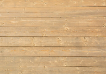 Natural wooden horizontal  plank background