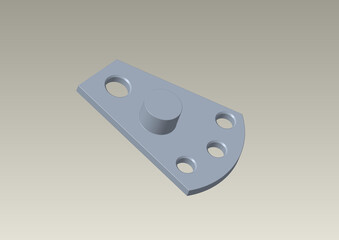 3d model, sole, perspective geometry