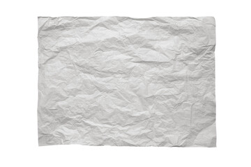 Recycled gray crumpled packing paper texture