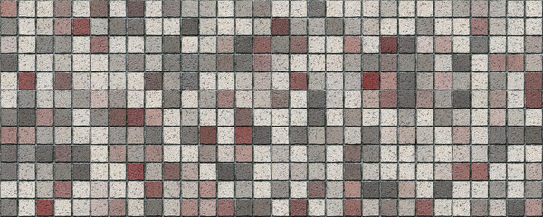 Fototapeta premium White red stone floor background