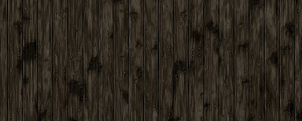 Brown wooden plank fence background