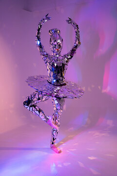 Mirror xmas ballerina dance costume