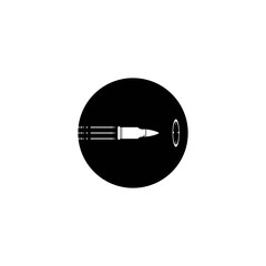 Bullet caliber logo