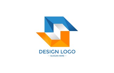 PROFESSIONAL MODERN LETTER S CORPORATION CONCEPT LOGO