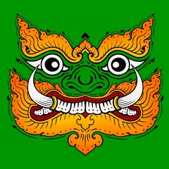 tattoo design giant thai art