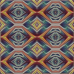 3d effect - abstract colorful geometric pattern