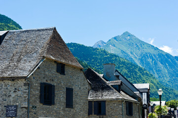Fototapeta na wymiar St Lary Soulan and the Pyrenees, Southern France