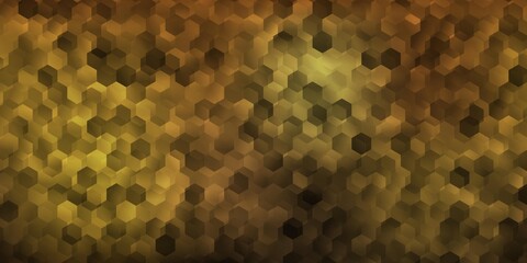 Light gray vector cover with simple hexagons.