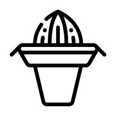 coffee machine line icon vector illustration sign