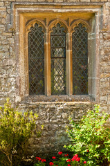 Fototapeta na wymiar Church of St Michael, Brent Knoll, Somerset, England