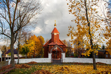 Cerkiew Przemienienia Pańskiego w Topolanach, Podlasie, Polska © podlaski49