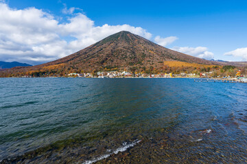 Naklejka premium 【日光】中禅寺湖と男体山