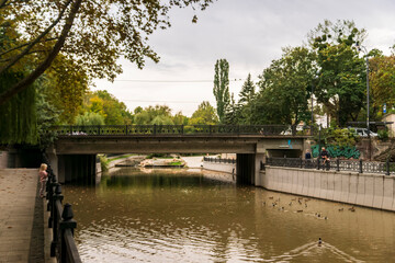 Fototapeta premium Crimea. Simferopol. Salgir river.