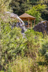 Kiosque du Grand Matarum, Cilaos, île de la Réunion 