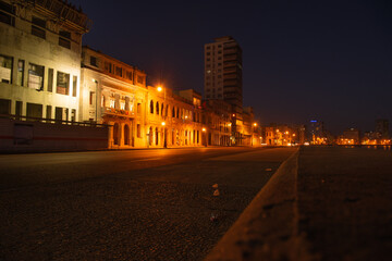 Malecón Nocturno de La Habana