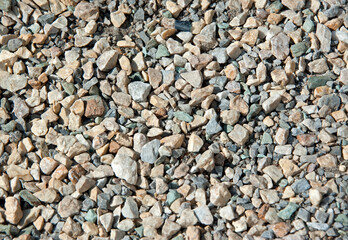 Gravel as background