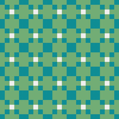 Abstract Cross Pattern Dots Logo generative computational art illustration
