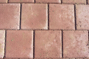 Red tile pattern texture background