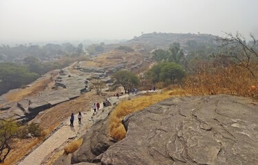  rocky mountain at Udayagiri Caves Vidisha