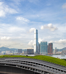 Naklejka premium Baie de Hong Kong