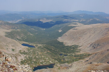 Fototapeta na wymiar Colorado Mountain valley