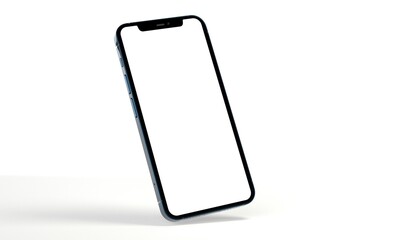 modern mobile smartphone digital 3d isolated