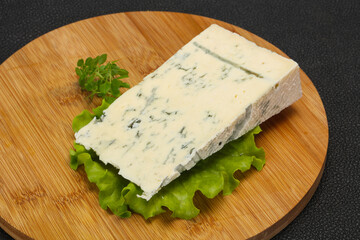 Italian traditional gorgonzola soft cheese