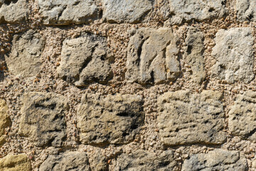 weathered stone wall texture