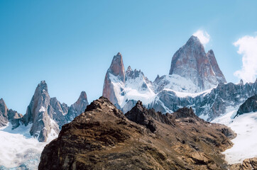 mountains of Patagonia in South America