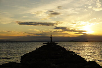 Faro solitario