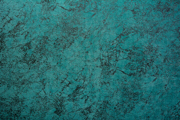 Blue leather texture closeup, useful as background