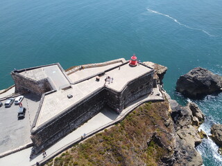 view of the sea from the sea