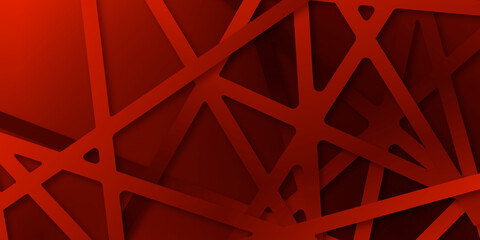 Red abstract 3d nest web background. Vector illustration design for presentation, banner, cover, web, flyer, card, poster, wallpaper, texture, slide, magazine