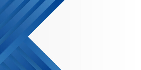 Simple modern blue white abstract presentation background with white copy space for text