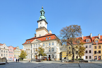 Fototapeta na wymiar Jelenia Góra- city in Poland.