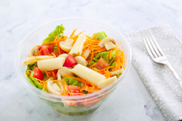 Fresh Salad Vegetables