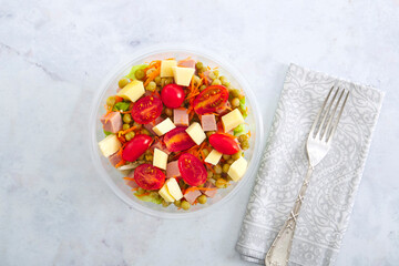 Fresh Salad Vegetables
