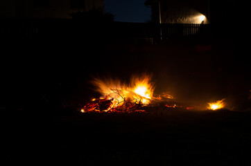fire night outdoor bonfire night