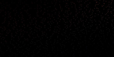 Dark Blue, Red vector background with small and big stars.