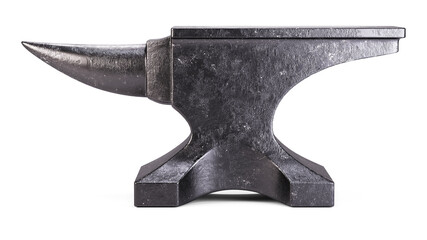 Old black anvil