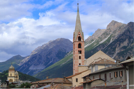 PAESAGGIO URBANO DI BORMIO, BORMIO CITYSCAPE