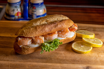 a delicious fish specialty from hamburg - fish rolls